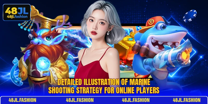 Detailed illustration of marine shooting strategy for online players