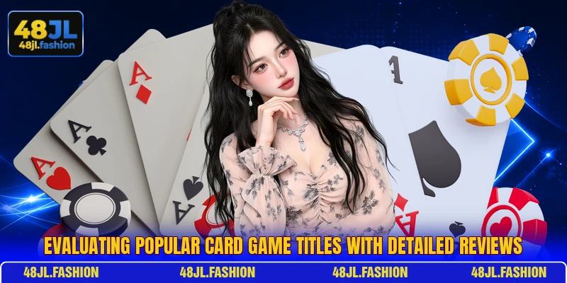 Evaluating popular card game titles with detailed reviews