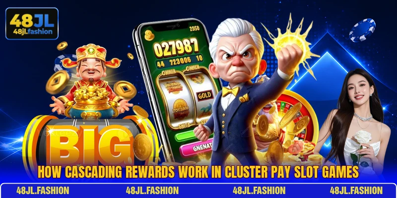 How cascading rewards work in cluster pay slot games