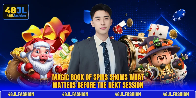 Magic Book Of Spins Shows What Matters Before The Next Session