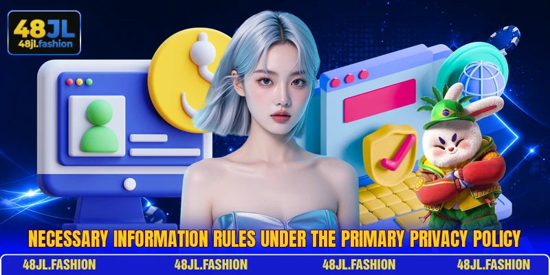 Necessary information rules under the primary privacy policy