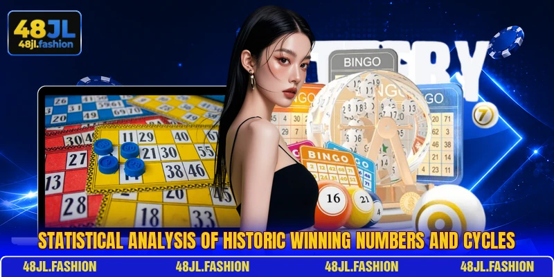 Statistical analysis of historic winning numbers and cycles