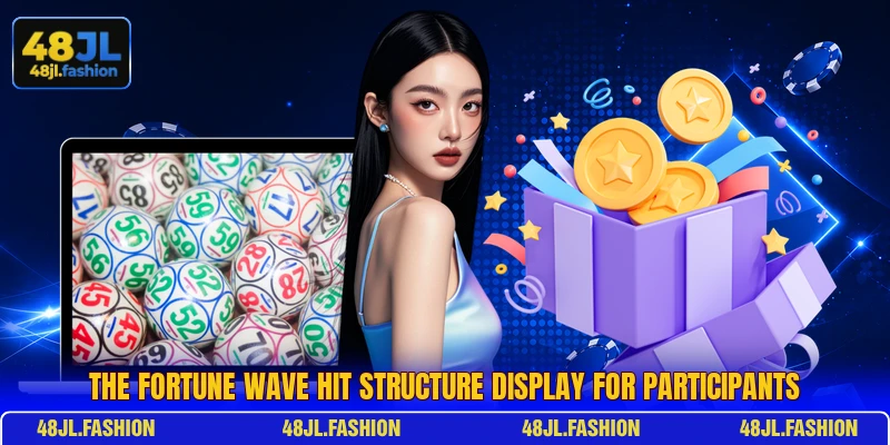 The Fortune Wave Hit structure display for participants